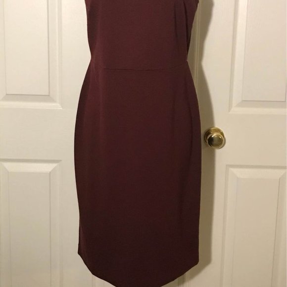 Ann Taylor Maroon Dress - Picture 2 of 4